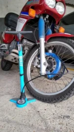 Inflador Con Manómetro Bulit Serie 600 Grande Inf S6 540 Ma Azul - Imagen 5