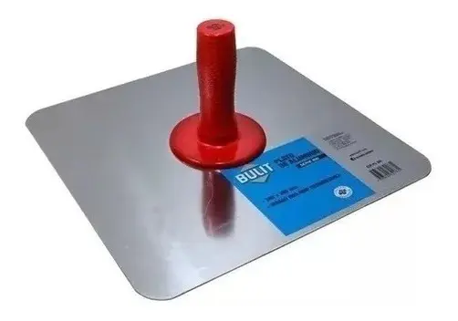 Plato Espatula Para Masilla Durlock Bulit 30 X 30 Aluminio