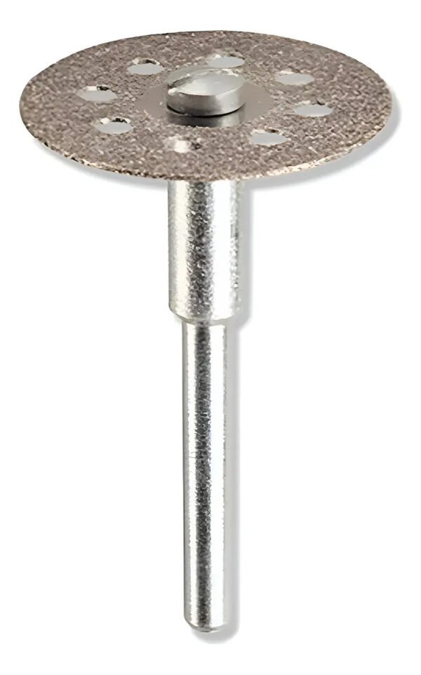 Disco De Corte Dremel 545 Diamantado Ceramica En Minitorno Plateado