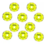 Disco Diamantado Segmentado Patroll 4,5 Pack X 10 Pys-4.5