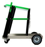 Carro Porta Soldadora C/ Bandeja Herramientas Porta Cilindro Negro Y Verde - Imagen 7