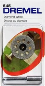 Disco De Corte Dremel 545 Diamantado Ceramica En Minitorno Plateado - Imagen 2