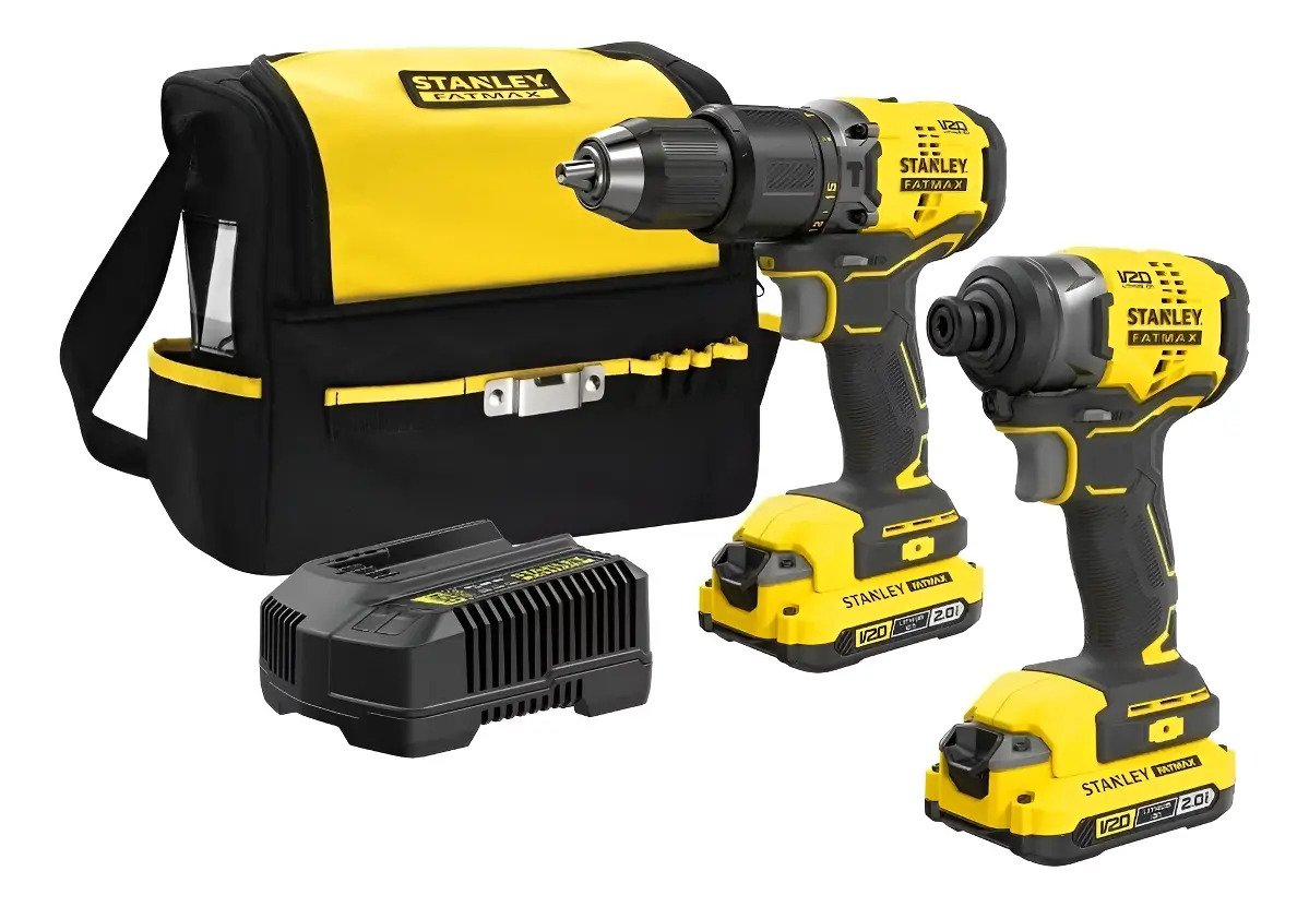 Taladro Sbd715 Atornillador Sbi810 Combo Stanley Sbdi461d2s Amarillo 50 Taladro Sbd715 Atornillador Sbi810 Combo Stanley Sbdi461d2s Amarillo 50 - Imagen 1