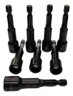 Set Adaptador Magnetico Impact Vaso 8pcs 3/8 X 65mm Venturo
