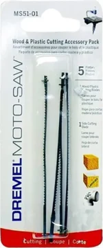 Kit Hoja Sierra Caladora Dremel Ms51 Moto Saw X 5 Madera Pvc