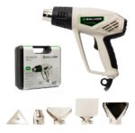 Pistola De Calor 2000w Salkor Maletín Plástico 6 Acc Pcp2000 Blanco