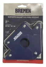 Escuadra Soporte Magnetico Bremen 6663 22kg Para Soldar - Imagen 2