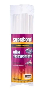 Barras Suprabond Gruesas Ultratransparentes Pistola 500g