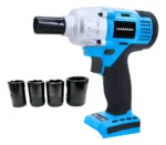 Llave De Impacto 1/2'' 20v + Tubos Impacto Sin Bateria Gamma Celeste 50