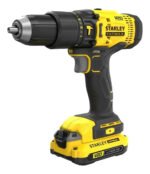 Taladro Percutor Atornillador Stanley 2 Bat 13mm Scd711c2k Amarillo/negro 50 - Imagen 4