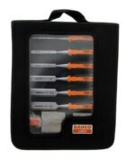Set 6 Formones 6 A 32mm + Piedra Diamantada Bahco 424p-s6-zc