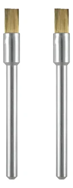 Cepillo De Bronce Para Limpieza Y Pulido Dremel 537 X 2 Unid
