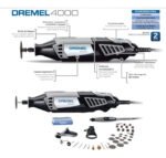 Mini Torno Dremel 4000 36 Acc + Eje Flexi Maletin 35000rpm 50 Hz 165 W - Imagen 5