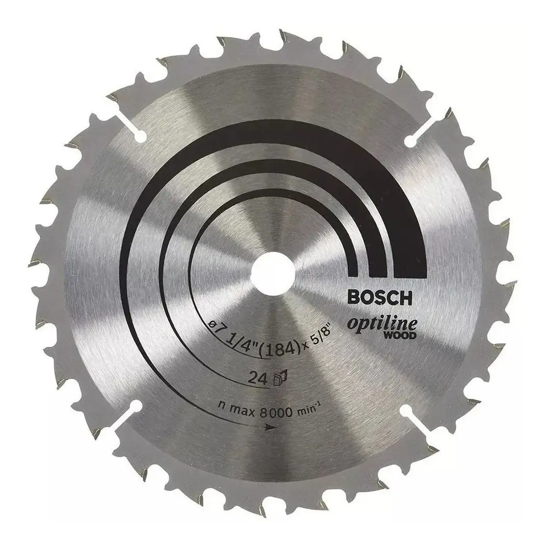 Hoja Disco Sierra Circular Bosch 184mm 16d Para Madera 845 Hoja Disco Sierra Circular Bosch 184mm 16d Para Madera 845 - Imagen 1