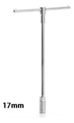 Llave Tipo T 12puLG, 17mm Hamilton Mango Deslizable, C/hexag - Imagen 2