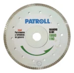Disco Diamantado Turbo Fino Patroll 7 Pulgad Aliafor 180 Mm Gris