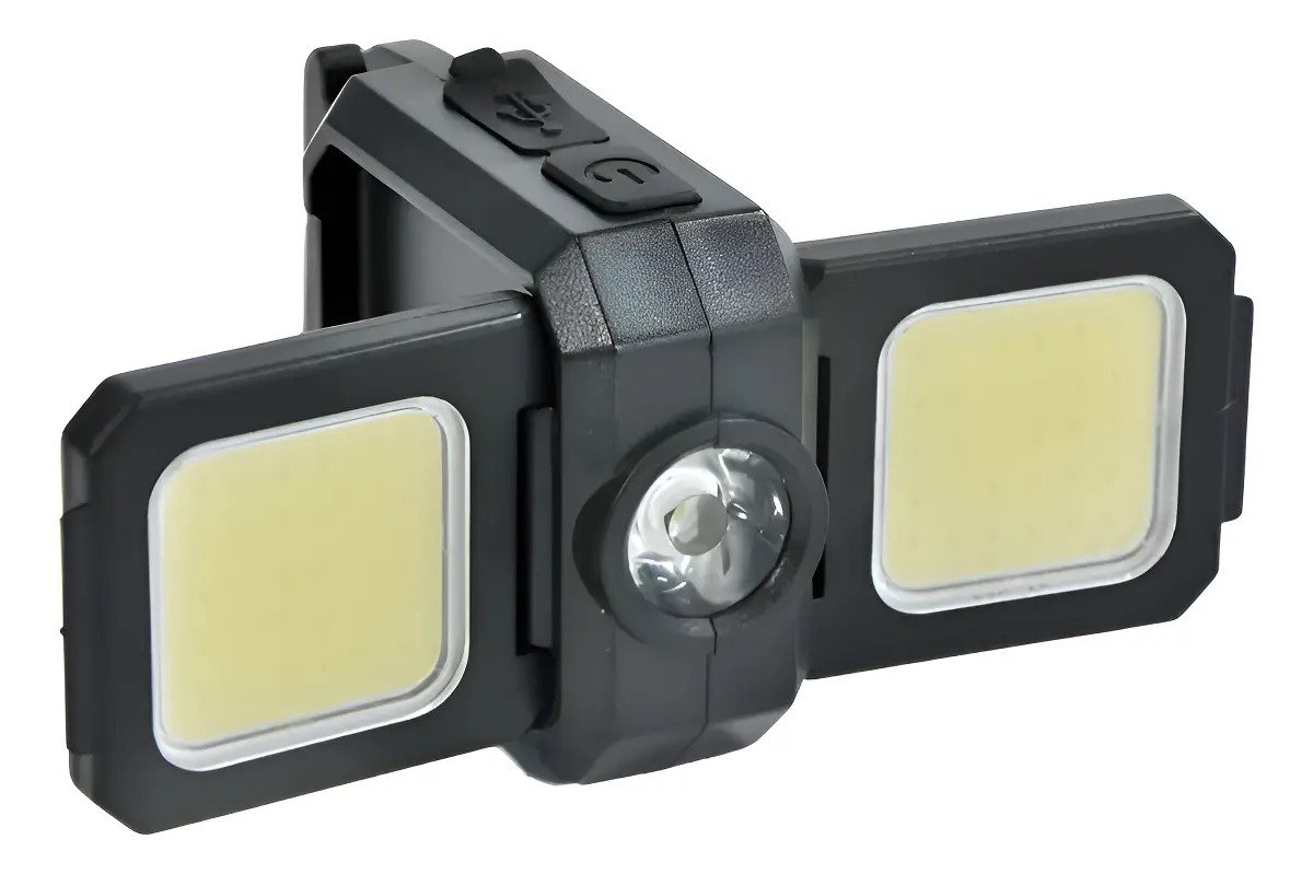 Linterna Llavero Doble Led 2cob + 1xpe C/iman Recargable Ja Led Negro Linterna Llavero Doble Led 2cob + 1xpe C/iman Recargable Ja Led Negro - Imagen 1