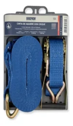 Cinta De Amarre Crique Bremen Auto Moto 50mm X 10m 5ton 7939 Azul - Imagen 2