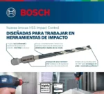 Set Mechas Acero Rapido Enc. 1/4 + Puntas Bosch Impact 35 Pz - Imagen 6