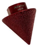 Mecha Conica Biselado Diamantada Amoladora Porcelanato 38mm - Imagen 2