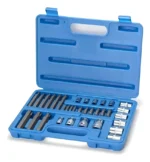 Juego De Bocallaves Puntas Tamper Torx 34 Piezas Bremen 3159 Puntas Para Atornillar