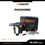 Rotomartillo Lusqtoff Rml1500-9 Sds Plus 1500w Black Series Negro 50 Hz - Imagen 4