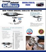 Minitorno Dremel 130w Serie 3000 30 Accesorios + Aditamentos 50 Hz/60 Hz 130 W - Imagen 7