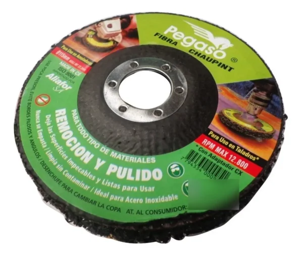 Discos Fibra Abrasivos Chaupint Marca Pegaso Aliafor 115mm
