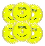 Disco Diamantado Turbo 115mm Patroll Pack X 6 Pyt-4.5 Amarillo