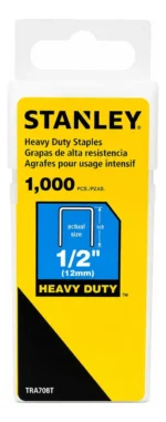 Grapas Stanley 1/2 12mm Para Modelos Stanley Tr150 Y Tr250.