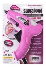 Pistola Encoladora Suprabond Hx200 Rosa Chica + Barrita 1/2k - Imagen 3