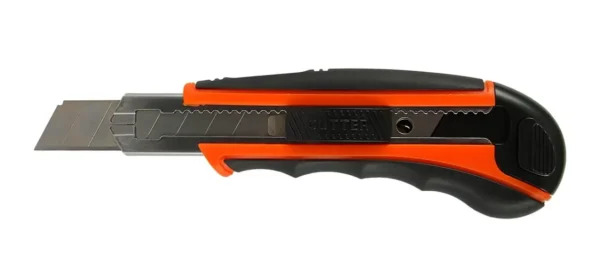 Cutter Reforzado 18mm Con 6 Hojas Plástico Hamilton Cu180r