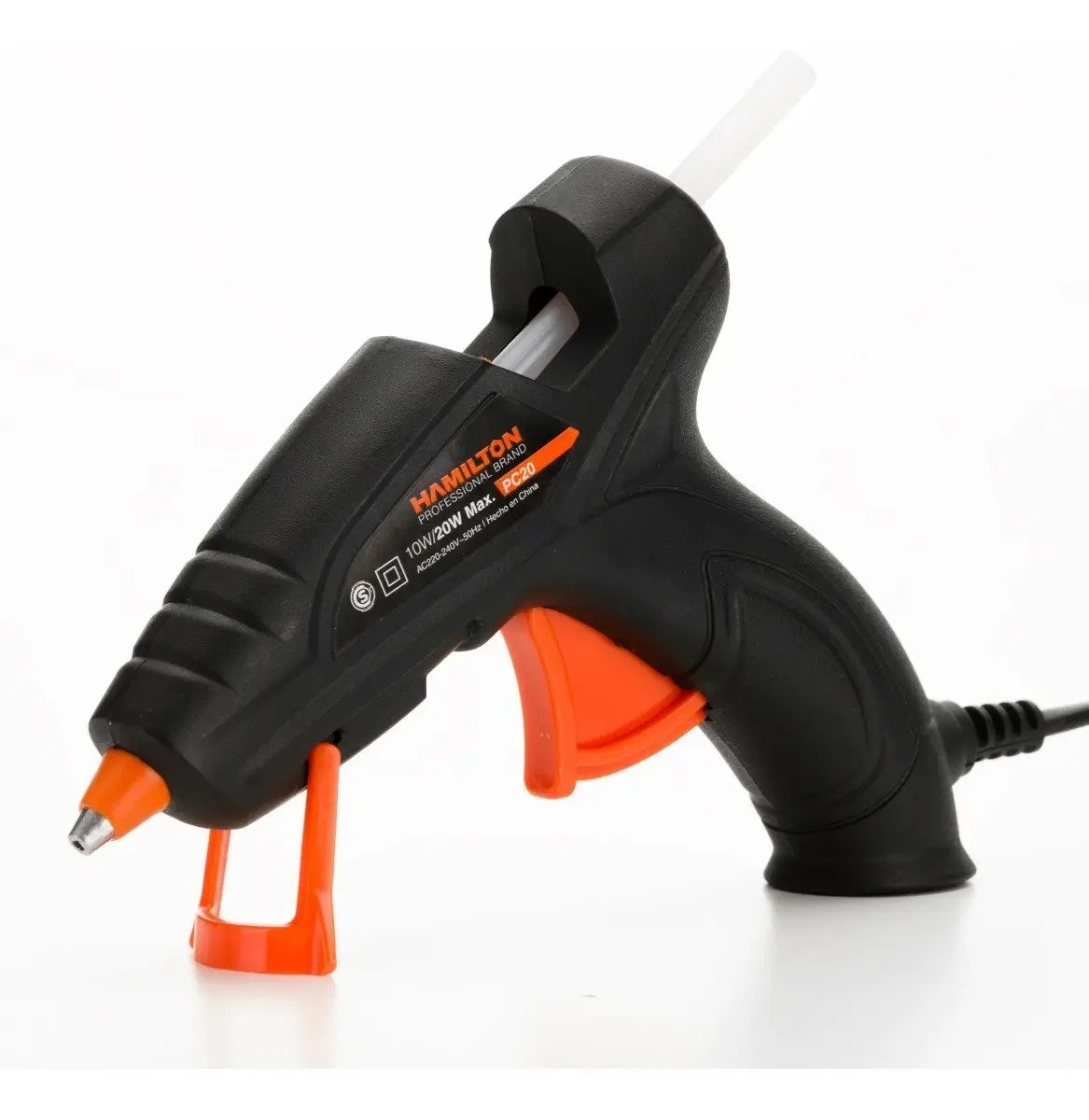 Pistola Encoladora Silicona 20w Bar Fina 7,2mm Hamilton Pc20 Pistola Encoladora Silicona 20w Bar Fina 7,2mm Hamilton Pc20 - Imagen 1