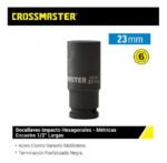 Bocallave De Impacto Crossmaster Hexagonal Larga 23mm 1/2 - Imagen 2