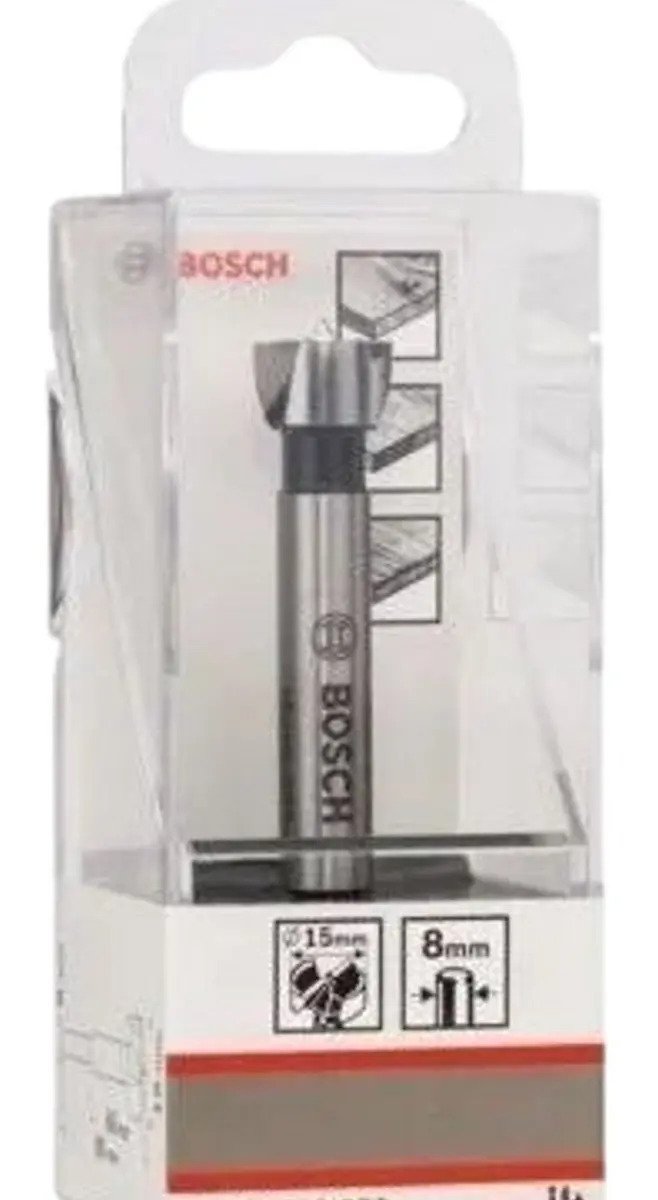 Mecha Broca Fresadora Forstner Madera Bosch 15mm 2608596972 Mecha Broca Fresadora Forstner Madera Bosch 15mm 2608596972 - Imagen 1