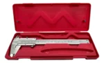 Calibre Acero Inoxidable 150mm 0,05 Caja Plasti Wembley 6409