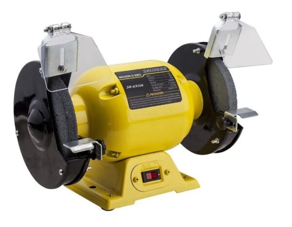 Amoladora De Banco Profesional Shimura 1/2 Hp Con 2 Piedras
