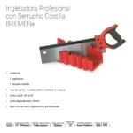 Ingletadora Manual + Serrucho Costilla 12 Bremen 5553 - Imagen 3