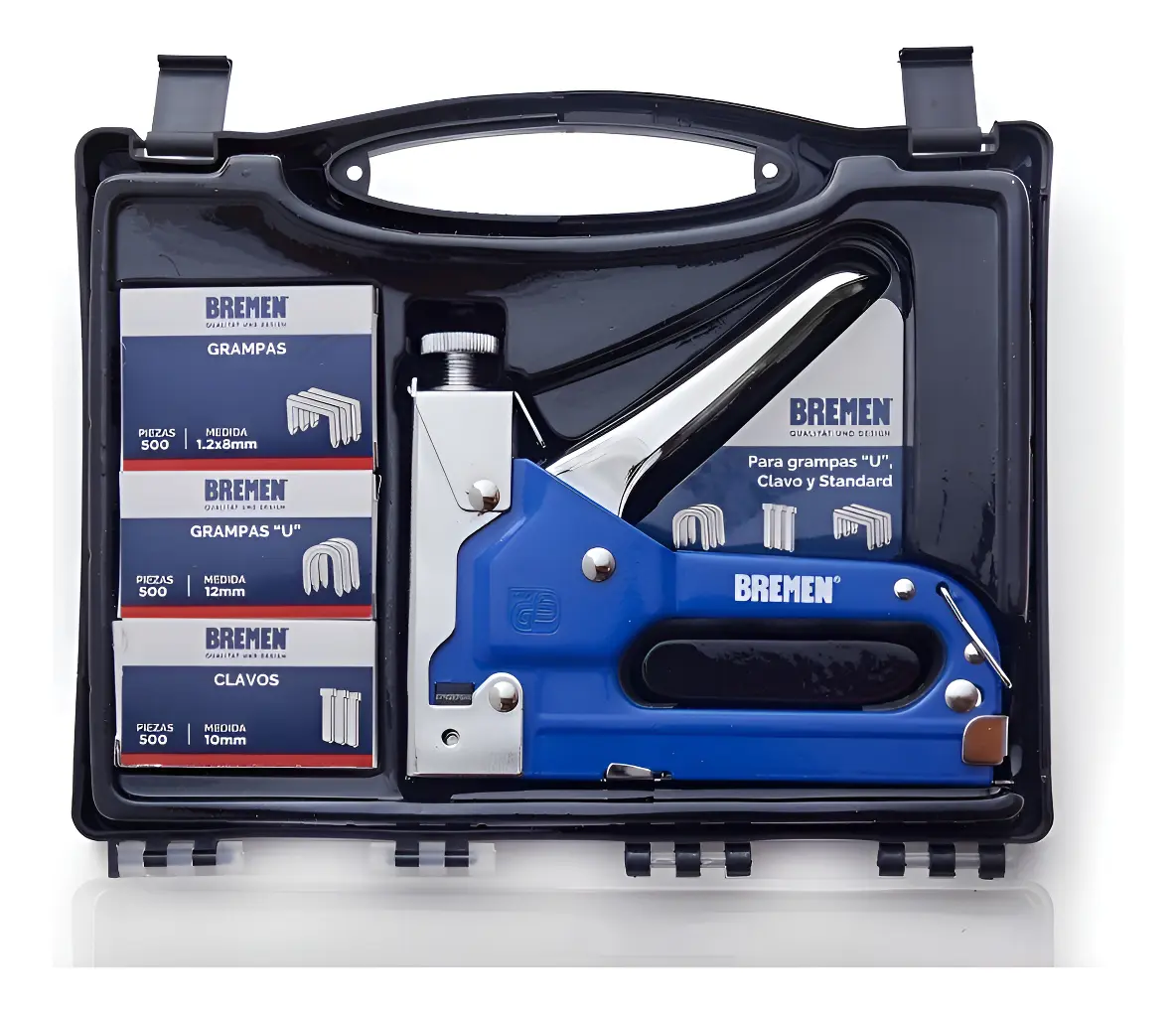 Engrapadora Grapadora Metalica Triple Bremen 6661 0 Mm Engrapadora Grapadora Metalica Triple Bremen 6661 0 Mm - Imagen 1
