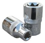 Boca Llave Boca Tubo Torx - E-12 Encastre De 1/2 9949840 Plateado