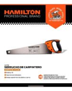 Serrucho Universal Hamilton 18 Pulgadas Acero Templado Scp18 - Imagen 3