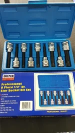 Juego De Tubos 1/2 Torx 9 Piezas Bremen 5779 - Imagen 4