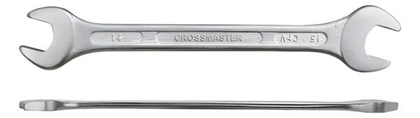 Llave Fija Doble Boca 6mm - 7mm Crossmaster 9951104.1 Gris