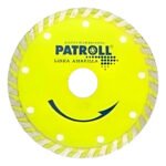 Disco Diamantado Turbo Patroll 9 PuLG. Aliafor 230 Mm Pyt-9 Amarillo