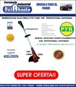 Bordeadora Electrica 700w Pyr Con 2 Rodamientos Profesional Bordó - Imagen 3