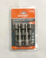 Adaptador Magnetico X 5 Pcs Vaso Atornillar 3/8 X 65mm - Imagen 2