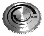 Hoja Disco Sierra Ingleta Multimaterial Bosch 254mm 80d 966 Plateado - Imagen 3