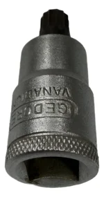 Tubos Bocallave Punta Multiestrias 6 Mm Gedore Brasil Plateado - Imagen 2