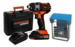 Atornillador Impacto A Bateria 20v Enc. 1/4 Hamilton Ult112 Naranja Y Negro 50 Hz/60 Hz