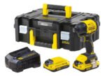 Atornillador Impacto Enc 1/4 Stanley Sbi811d2t-ar 20v 2 Bat Amarillo